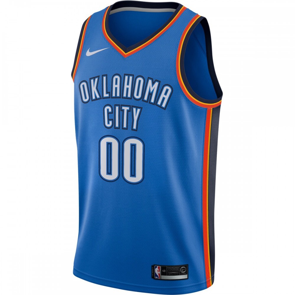 Oklahoma City Thunder Swingman Custom Jersey Blue - Icon Edition-Pro Kit Vault | Brand New 26/27 Sports Jerseys